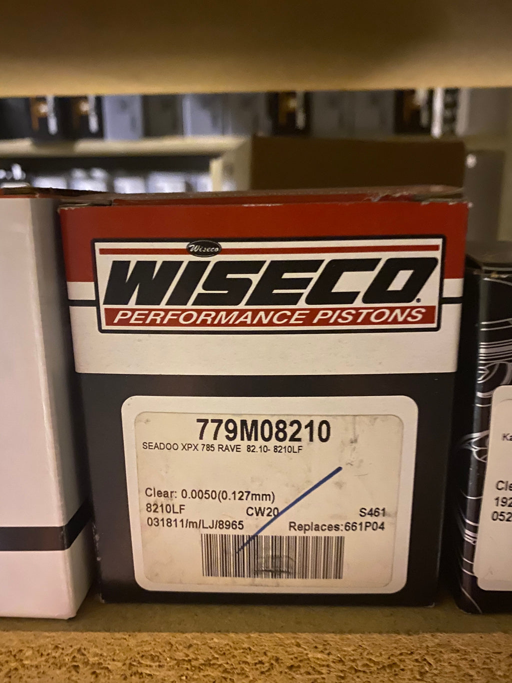 Wiseco PWC Piston Kit 779M08210 Seadoo XPX 785 Rave 8210LF