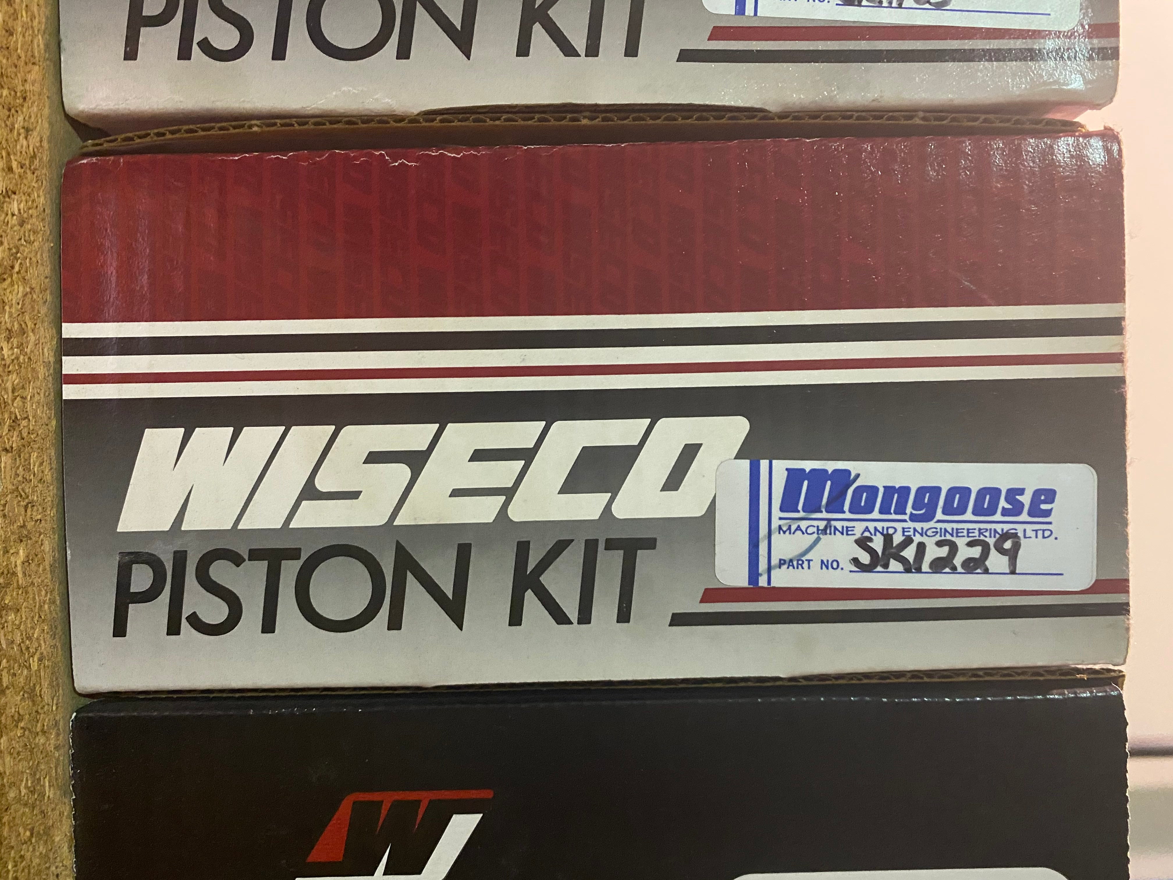 Wiseco Snowmobile Piston Kit SK1229 Skidoo 583 1989-99 2376M07750